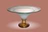 m.Gold Crystal & Glass Compote