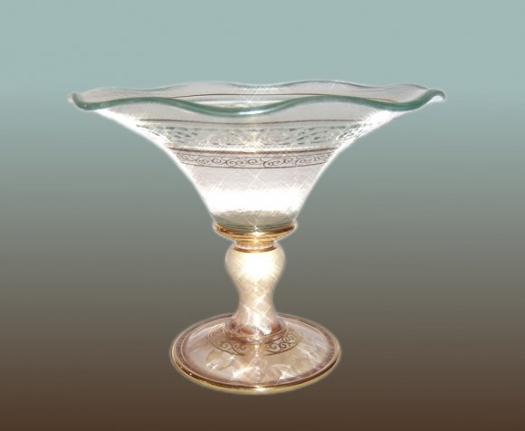 o.Small Fluted Compote