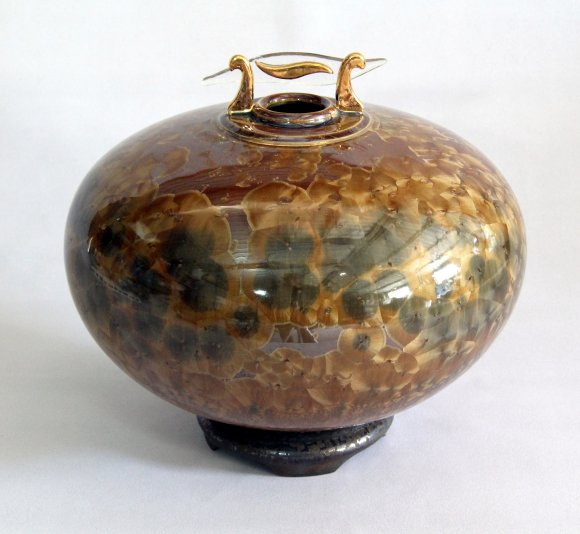 tortoiseshell-crystal-vase-with-kilnformed-glass
